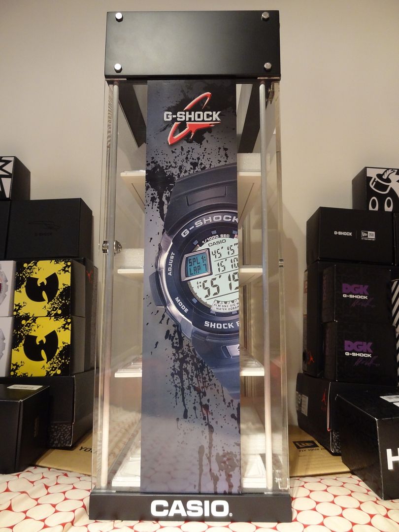 RARE Ultimate Casio GShock Watch Collection Display Case Dee Ricky DGK WuTang eBay