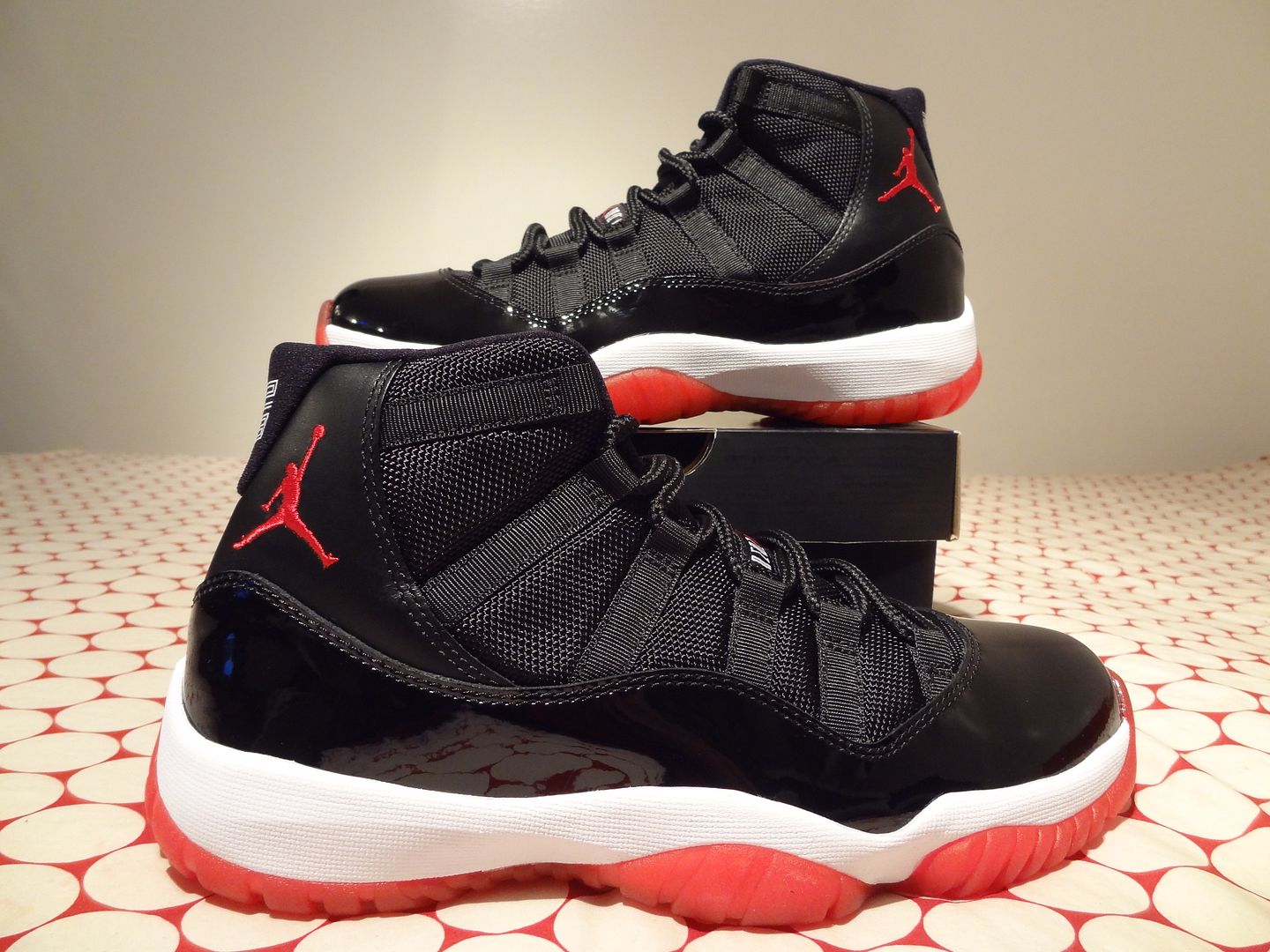 RARE Nike Air Jordan 11 Retro 2012 "BRED" sz 7.5 XI space jam legend