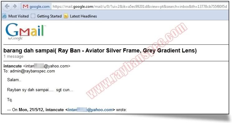 Koleksi Kaca Mata Ray Ban, Oakley, Gucci, Dior Dengan Harga Menarik!