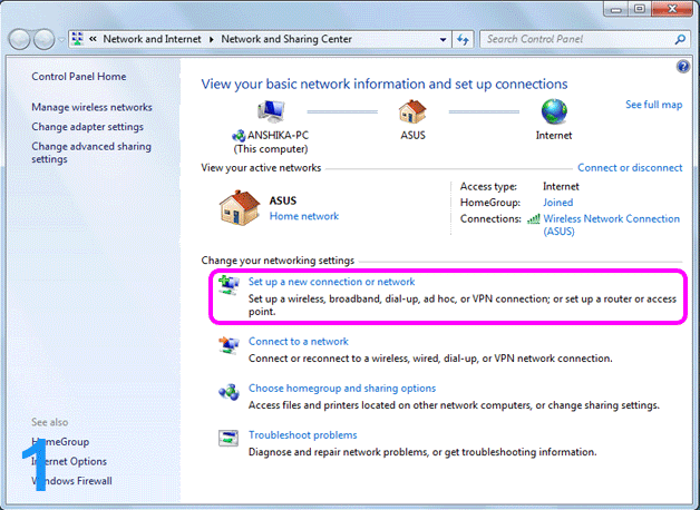 Connecting Wireless Network Vista Laptop