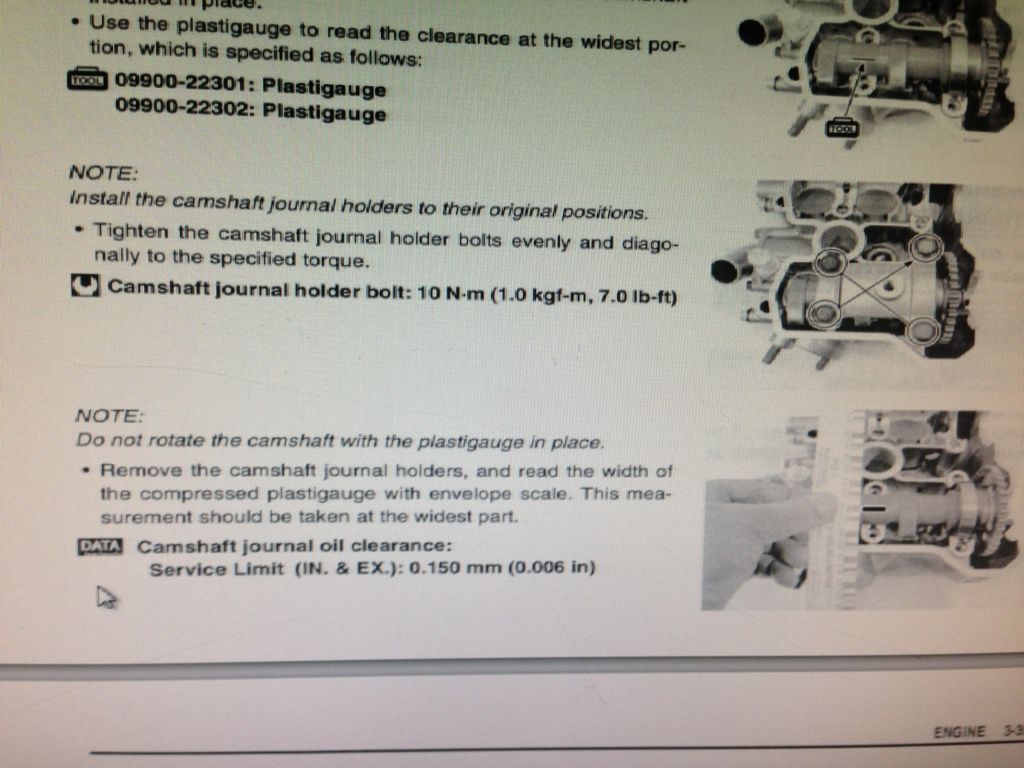 Valve adjustment help Suzuki LTR450 Forum
