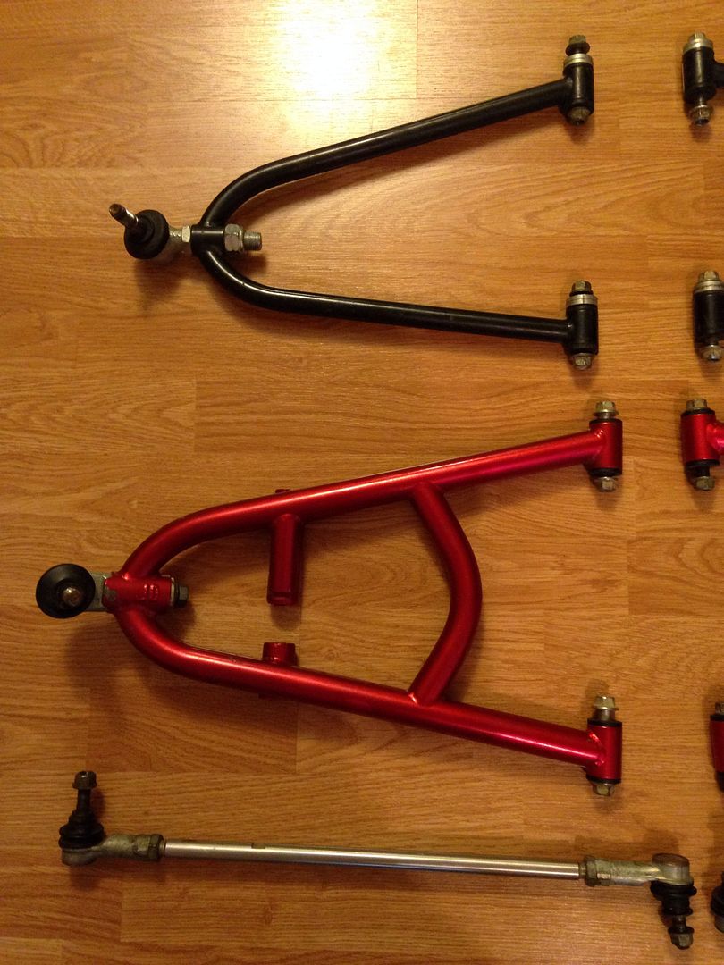 FS LT Custom Axis shocks and JD Performance a arms Honda TRX 450R