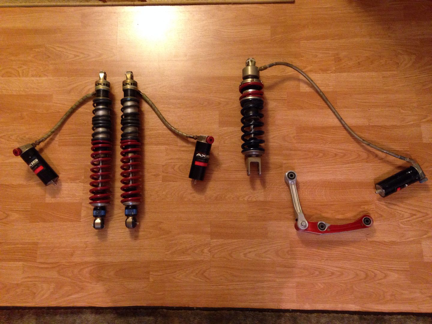 FS LT Custom Axis shocks and JD Performance a arms Honda TRX 450R