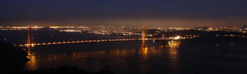 Golden Gate Bridge Lit Up at Night - LuxeLandYacht photo 11914SanFrancisco-8_zpsceb00b5c.jpg