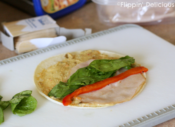 Hummus Turkey Pinwheels make an easy #glutenfree #dairyfree lunch.