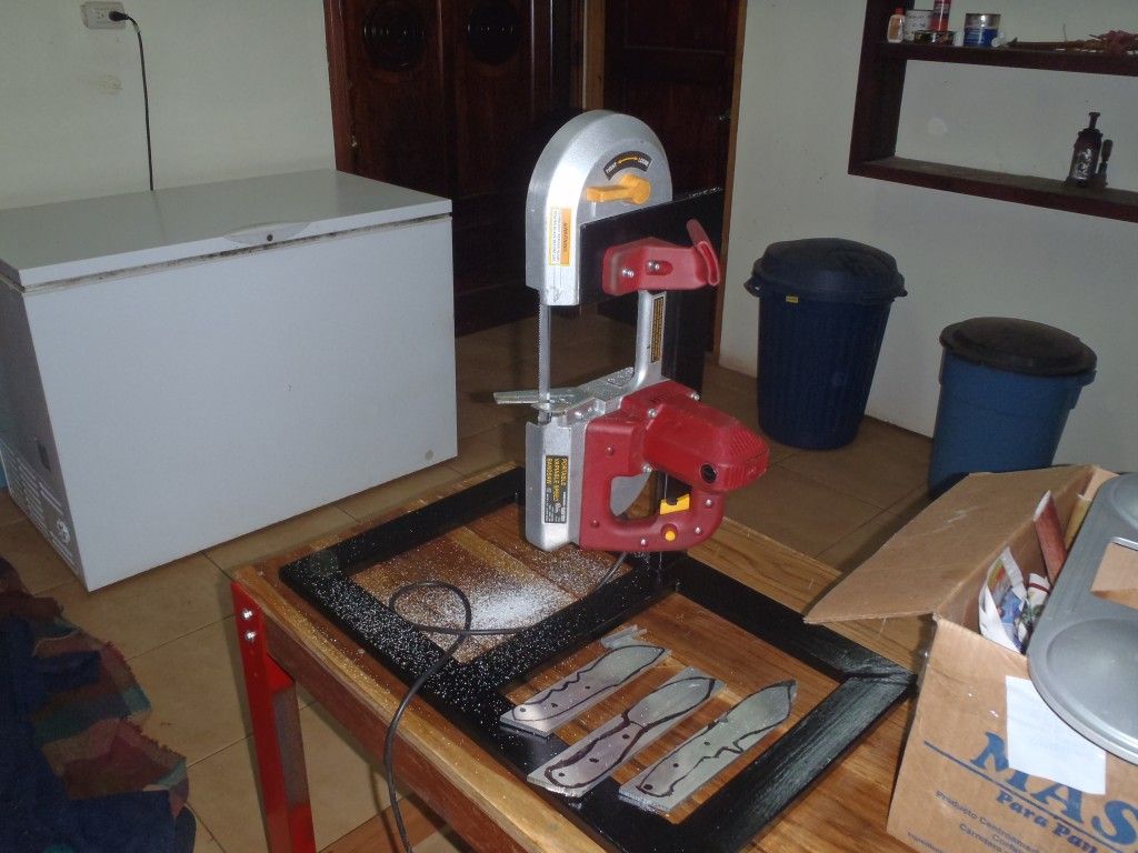 Harbor Freight portaband mod Tools and Tool Making Bladesmith's