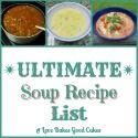 The Ultimate Soup Recipe List ~ Linky Party