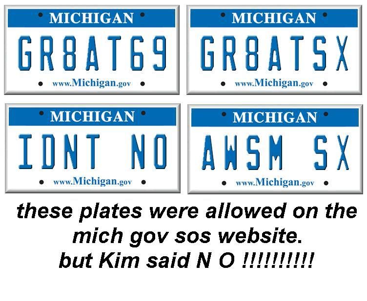 Personalized 'Vanity' Plates Page 50 Dodge Challenger Forum