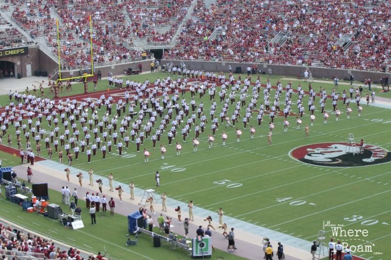 Where I Roam, Florida State University, Marching Chiefs