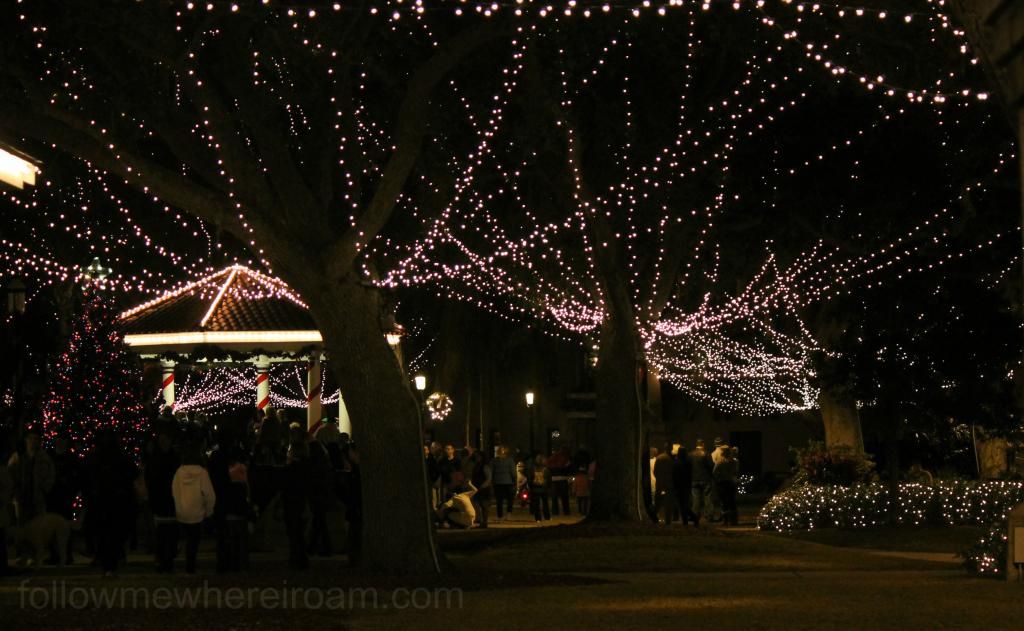 St Augustine Nights of Lights 2012