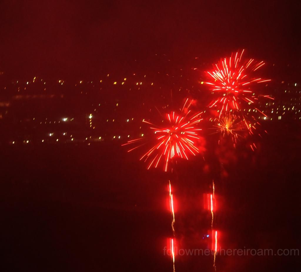Jacksonville Thanksgiving fireworks 2012