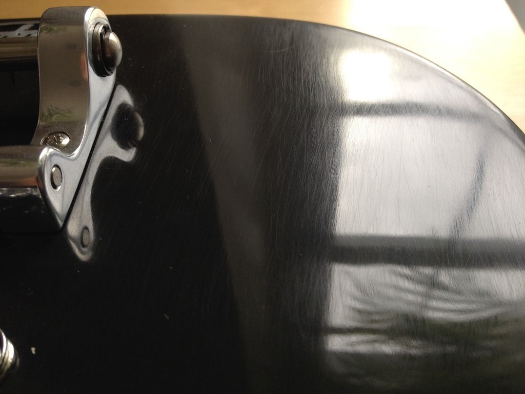 How to remove scratches from a matte nitro finish?