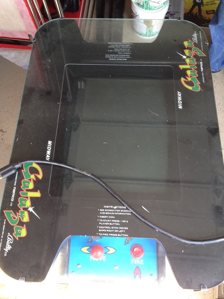 1980's Original Galaga tabletop arcade machine VW Vortex Volkswagen