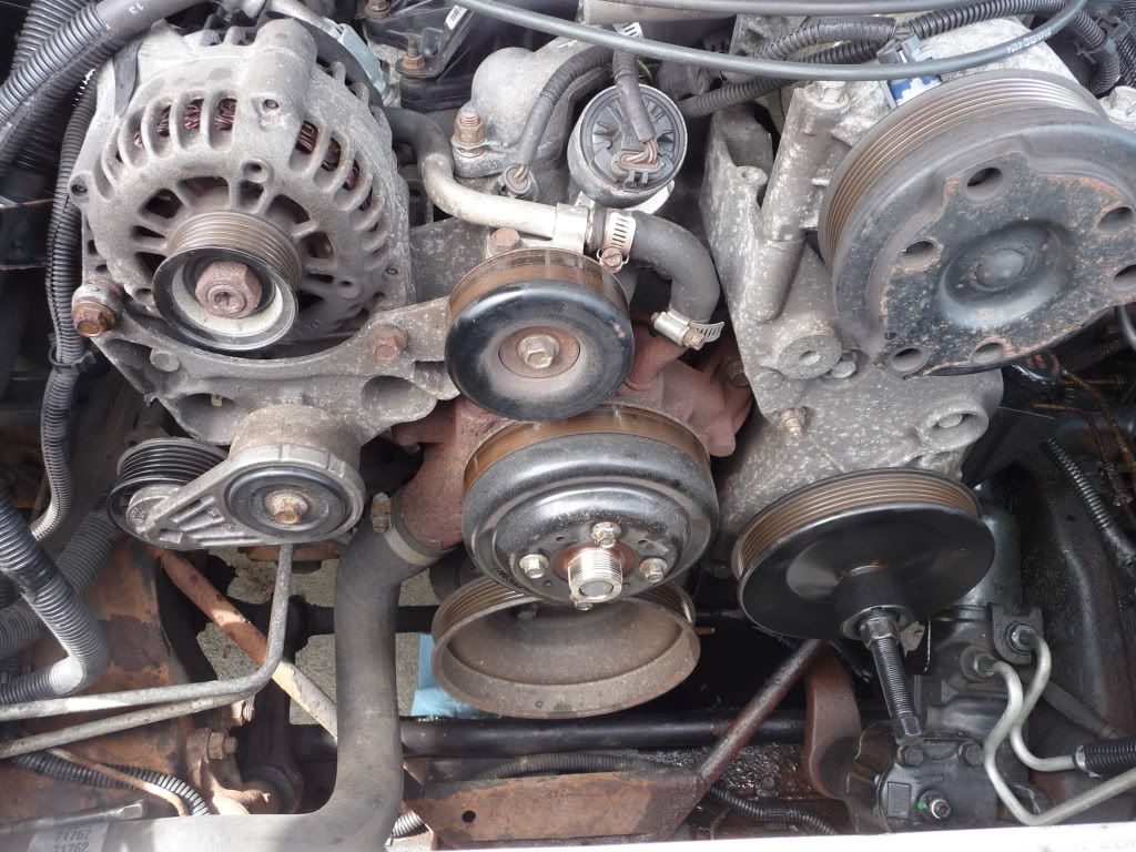 Power Steering Pump Replacement GMT400 The Ultimate 8898 GM Truck