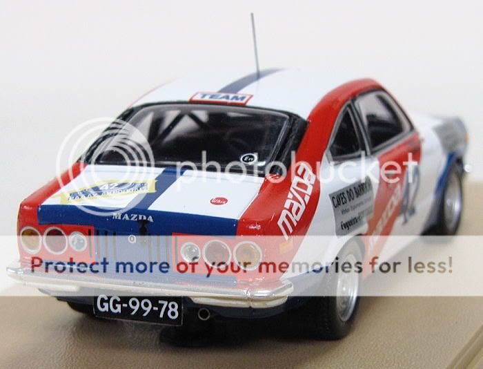 BiZaRRE 1/43 MAZDA RX3 78 Acropolis Rally Gr 1 Winner #42 C.Torres/A 