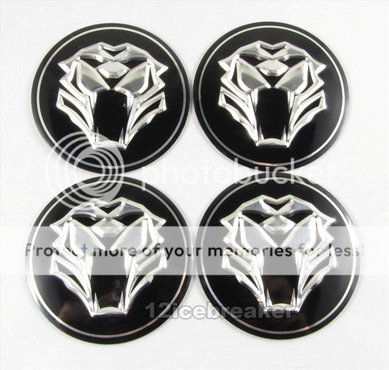 3D Tigris Wheel Center Cap Emblem Badge Decal Fit for Kia Optima K5 4pcs